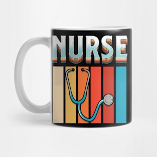 Retro Nurse Week Nurse Day Cute Nurse Mug